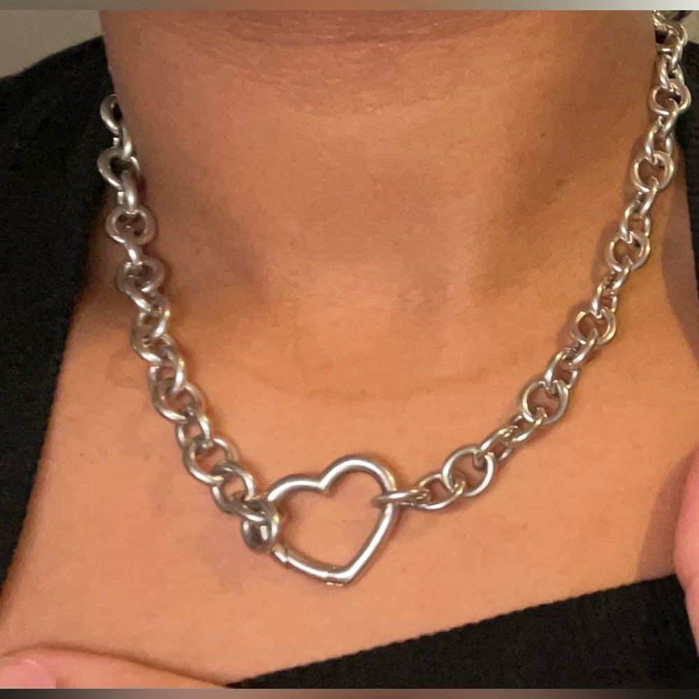 Tiffany & Co Heart Necklace 🩵